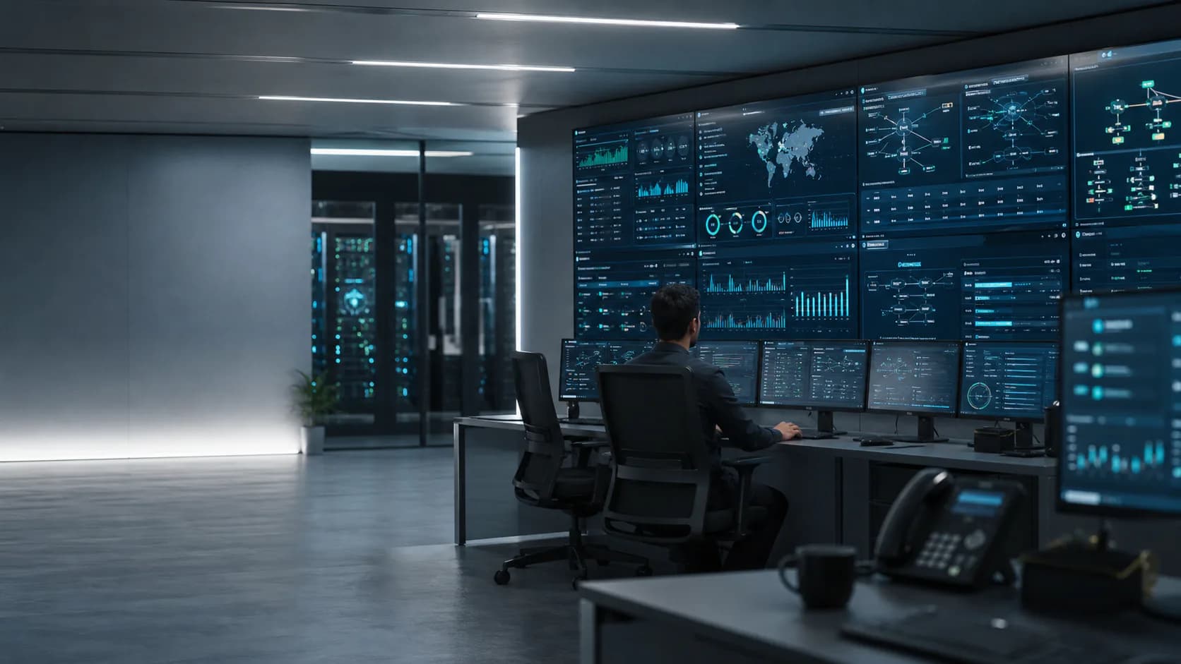 Operations center monitoring enterprise infrastructure case study outcomes